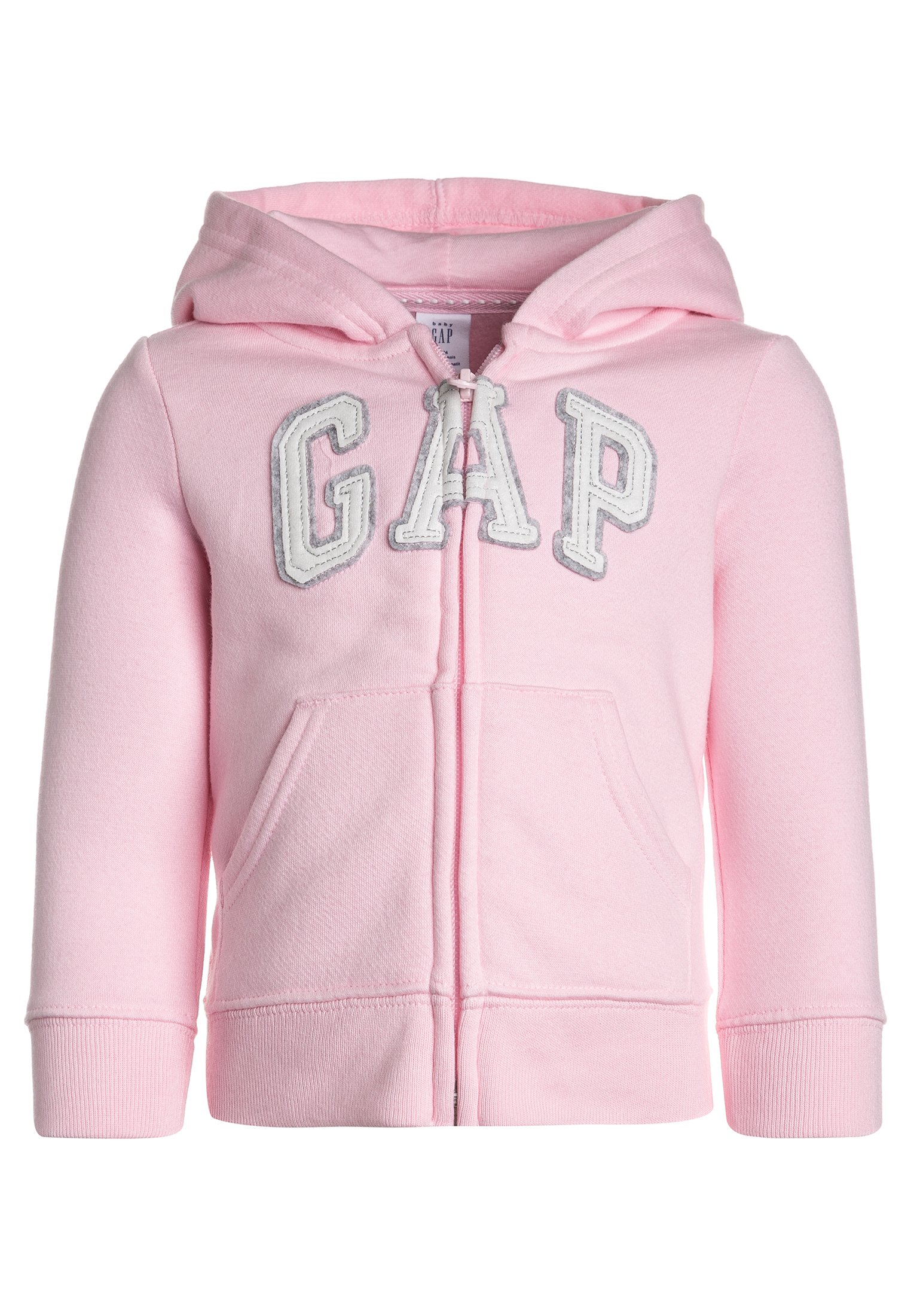 Blue//Pink//White Size 3 Girl/'s Toddler GAP Logo Zip Hoodie